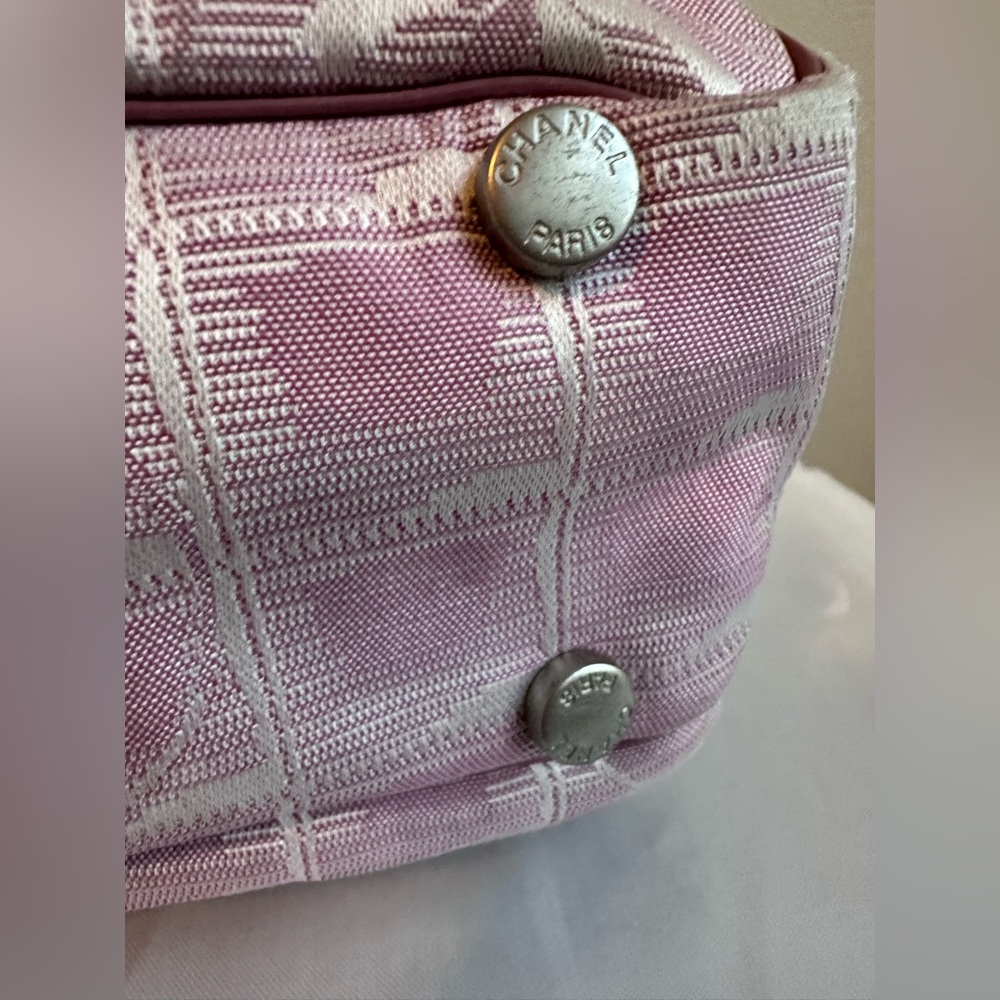 Chanel Travel Line Canvas Satchel – Medium - Picture 6 of 16